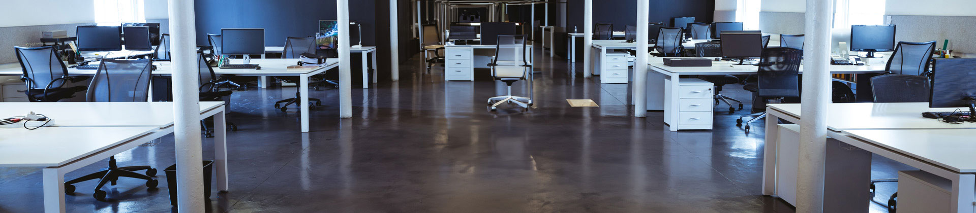 Modern office with professional equipment and furniture